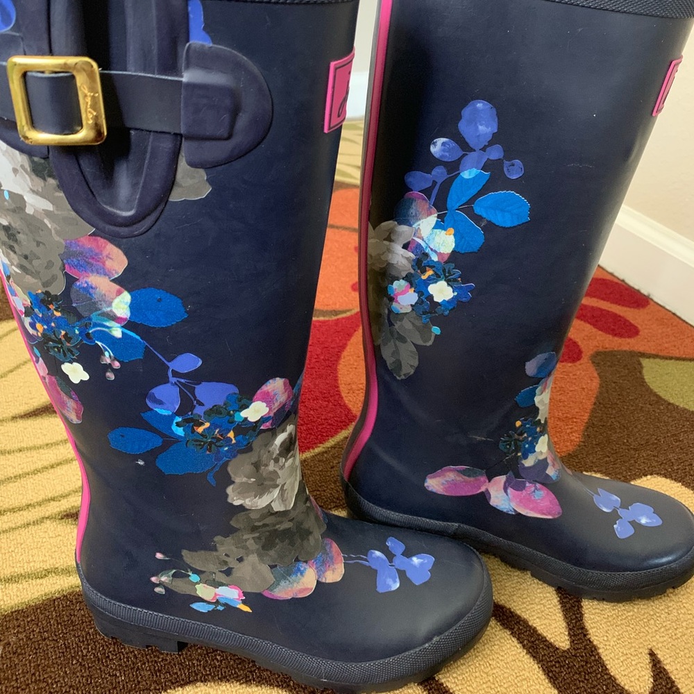 Joules Wellies Printed Rain boots